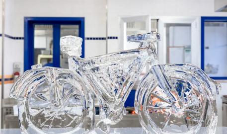 Scolpisci il successo del tuo team realizzando una scultura di ghiaccio personalizzata!